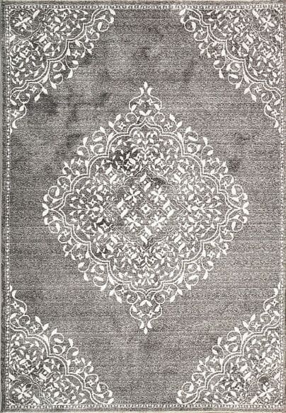 Dynamic Rugs HERA 3302-901 Grey and Ivory